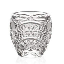 Valentienstag|Geburtstag^German Crystal 3 Kerzenhalter Votiv aus Bleikristall (7,5cm)