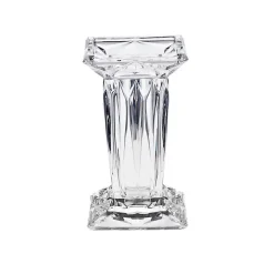 Kerzenhalter^German Crystal 2 Stumpenkerzenhalter 