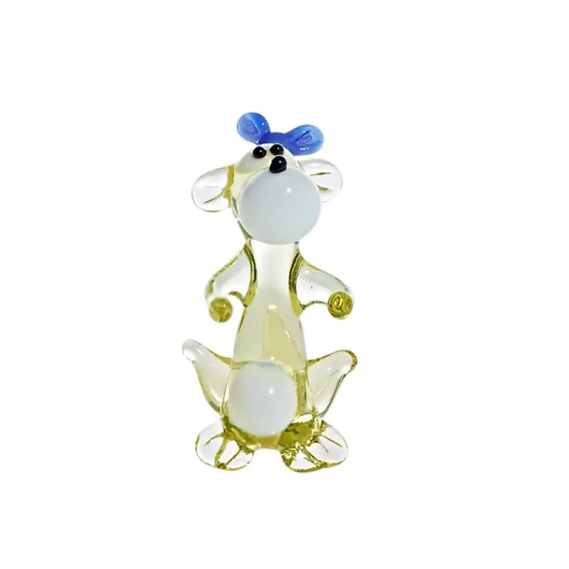 Geburtstag|Tiere & Figuren^Art Glass Affenmädchen Mini Plus 4-5cm Glas Tiere Figuren Sammeln Vitrine Miniatur Zoo