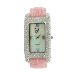 Sarah Kern Kollektion|Accessoires^Cristalica Armbanduhr Celsia aus 925 Sterling Silber Schmuck für Damen Glam