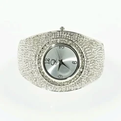 Sarah Kern Kollektion|Accessoires^Cristalica Armbanduhr Dryade aus 925 Sterling Silber Schmuck für Damen Glam