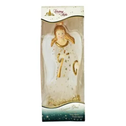 Weihnachten|Weihnachten^Cristalica Baumkugel Engel 14 cm