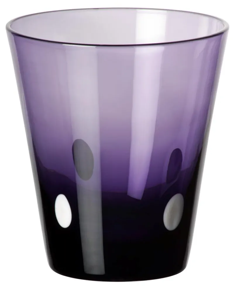 Gläserset^Cristalica Becher Four Dot "Colori" 2er Set (250ml)