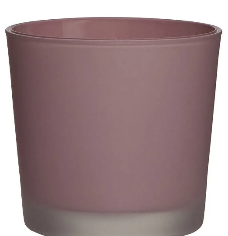 Orchideentopf & Stäbe|Kerzenhalter^Cristalica Übertopf Conner 11cm Blumentopf Pot Windlicht Votiv Gefäß Glas