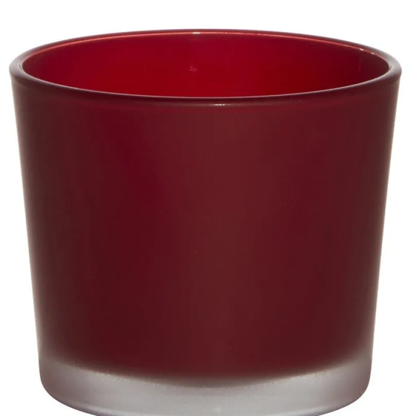 Orchideentopf & Stäbe|Kerzenhalter^Cristalica Übertopf Conner 11cm Blumentopf Pot Windlicht Votiv Gefäß Glas