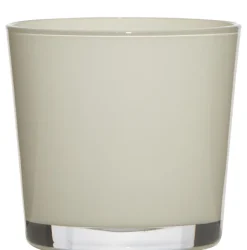 Orchideentopf & Stäbe|Kerzenhalter^Cristalica Übertopf Conner 11cm Blumentopf Pot Windlicht Votiv Gefäß Glas