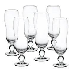 Gläserset^Fan Unikate Bierglas Biertulpe Pilsglas Kamenz 6er-Set 300ml
