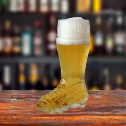 Männer|Biergläser^Fan Unikate Bierglas Fußballschuh 300ml