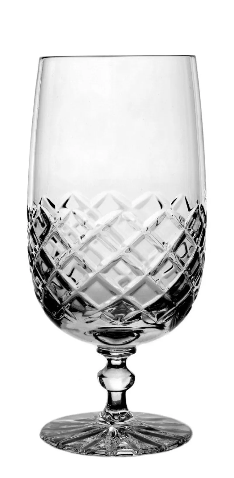 Biergläser^Cristalica Bierglas Karo 450ml Biertulpe Bierpokal Pilsglas Bleikristallglas klar