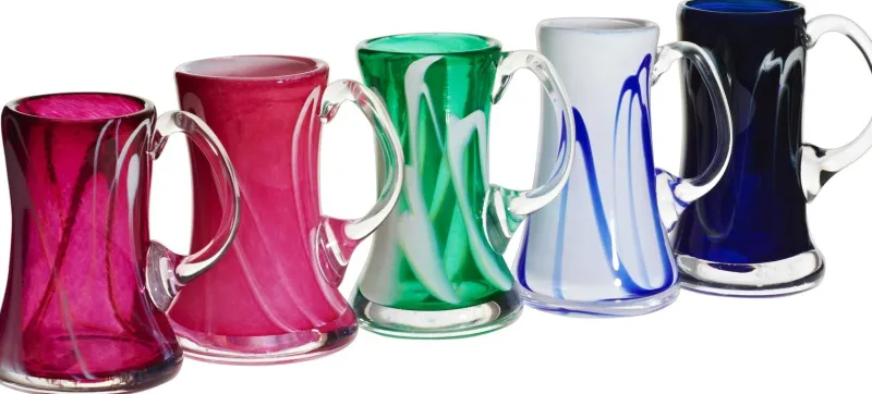 Farbige Gläser|Biergläser^Art Glass Bierkrug Pavel 13cm