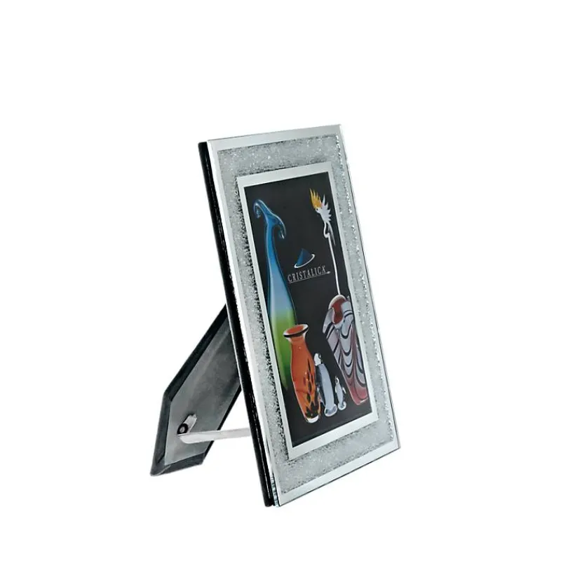 Hochzeit|Hochzeit^Cristalica Bilderrahmen Crystal Diamonds Format 18x13cm Fotorahmen Portrait Kristallglas