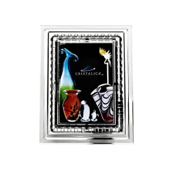 Pokal & Glasblock|Bilderrahmen^Cristalica Bilderrahmen Harwood Galerie Format 10x15cm Fotorahmen Portrait Bleikristallglas