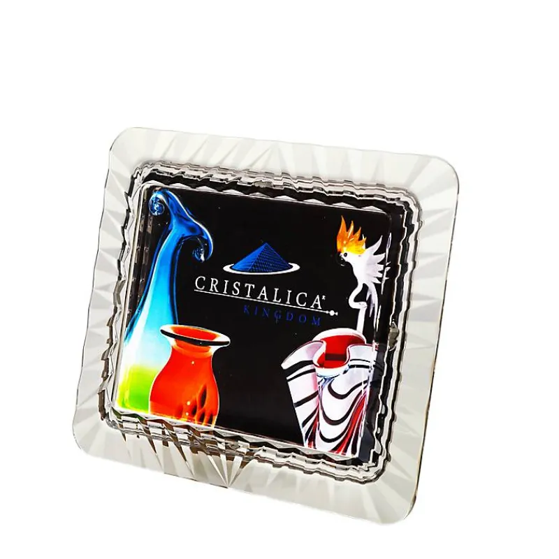 Pokal & Glasblock|Bilderrahmen^Cristalica Bilderrahmen Lisa Galerie Format 20x25cm Fotorahmen Portrait Bleikristallglas