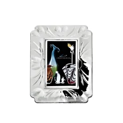 Valentienstag|Fotogeschenk^Cristalica Bilderrahmen Love Galerie Format 5x7cm Fotorahmen Portrait klar Bleikristallglas