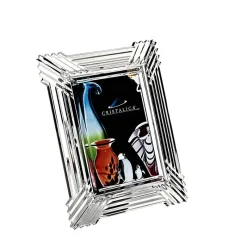 Pokal & Glasblock|Bilderrahmen^Cristalica Bilderrahmen Starburst Galerie Format 9x13cm Foto Portrait klar Bleikristallglas