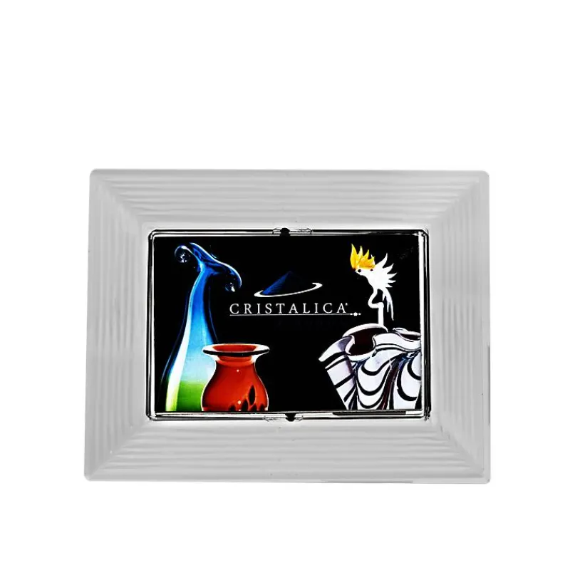 Pokal & Glasblock|Bilderrahmen^Cristalica Bilderrahmen Strata Galerie Format 13x18cm Fotorahmen Portrait Bleikristallglas