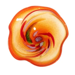 Blüten^Art Glass Blüte klein Gartenflair 22cm inkl. Stab