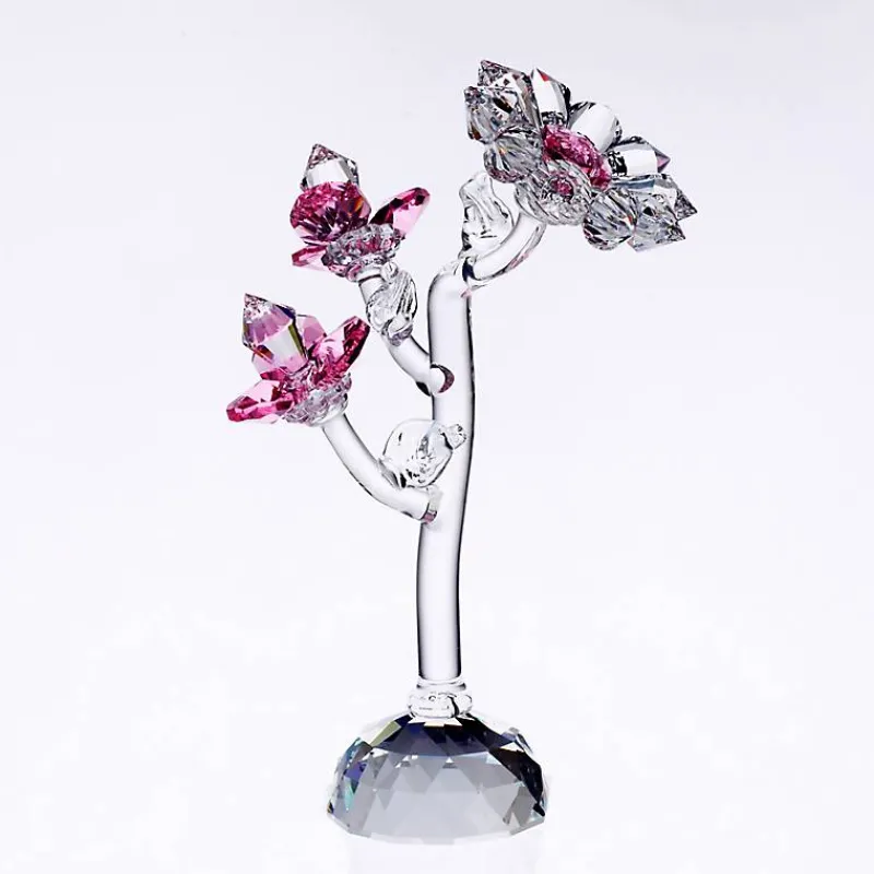 Skulpturen|Skulpturen^Art Glass Blumenast "Fantasia" (14cm)