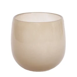 Frauen|Orchideentopf & Stäbe^Cristalica Blumentopf Glaspot 18 cm