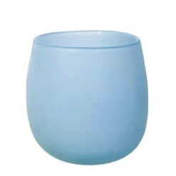 Vasen|Blumentopf^Cristalica Blumentopf Glaspot Sommer matt 16cm