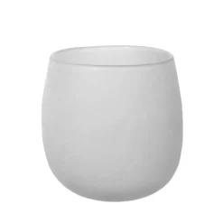 Vasen|Blumentopf^Cristalica Blumentopf Glaspot Sommer matt 16cm