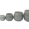 Blumentopf^Glaswaren sonstige Blumentopf Pot Newgrey Colori div. Größen