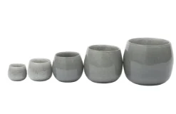 Blumentopf^Glaswaren sonstige Blumentopf Pot Newgrey Colori div. Größen