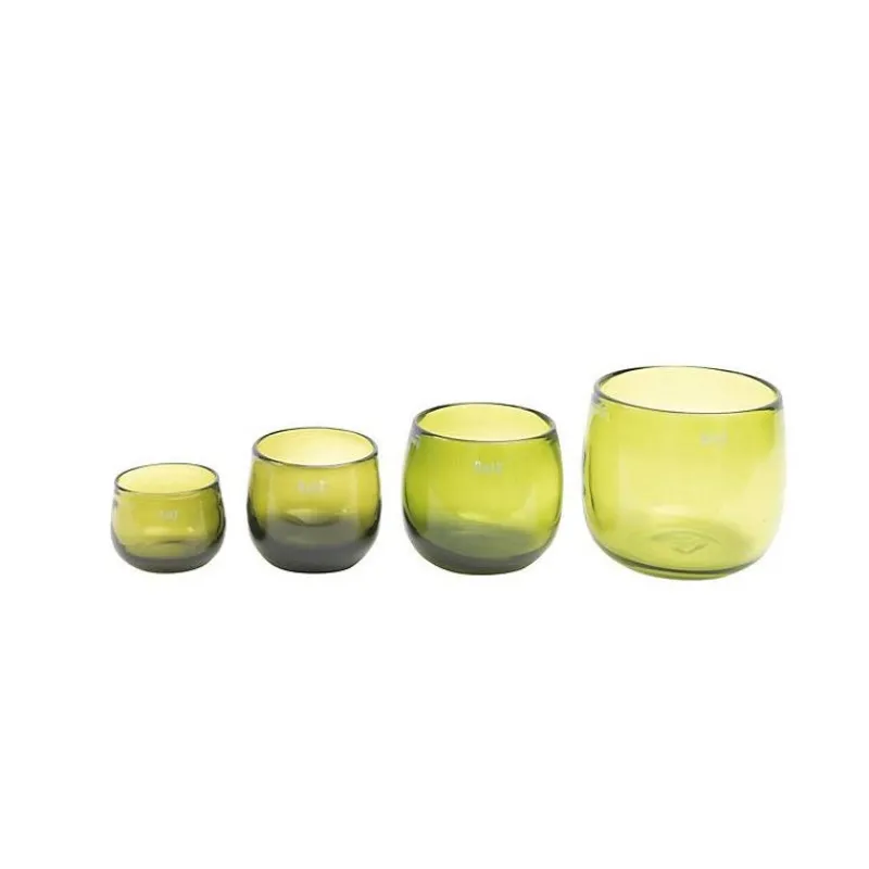 Blumentopf^Glaswaren sonstige Blumentopf Pot olivegrün Colori div. Größen