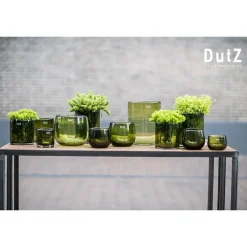 Blumentopf^Glaswaren sonstige Blumentopf Pot olivegrün Colori div. Größen