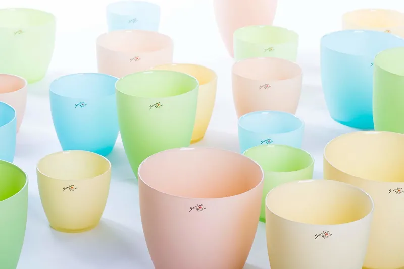 Blumentopf^Cristalica Blumentopf Silk 13,5 cm