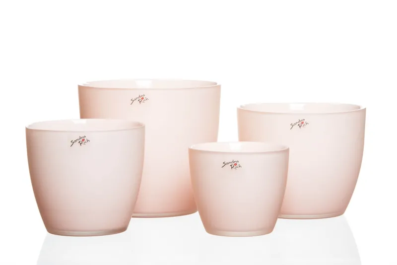 Blumentopf^Cristalica Blumentopf Silk aprikose div. Gr.