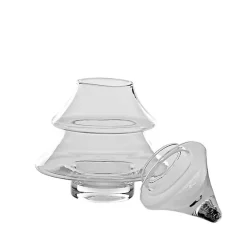 Bonbonieren|Xxl^Cristalica Kingdom Bonboniere Tannenbaum Famous 24cm Keksdose Gefäß mit Deckel Vorratsdose Klarglas