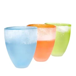 Vasen^Art Glass Bouquet Vase patiniert "Colori" (22cm)