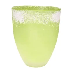 Vasen^Art Glass Bouquet Vase patiniert 