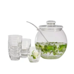 Bowleset & Zubehör^Cristalica Kingdom Bowleset Libera 9-teilig