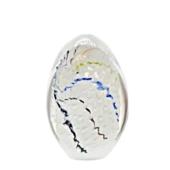 Arbeitszimmer^Art Glass Briefbeschwerer Ei 