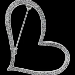 Sarah Kern Kollektion|Accessoires^Cristalica Brosche Thuja aus 925 Sterling Silber Schmuck für Damen Friends