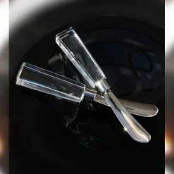 Besteck & Zubehör^Glass Materials Buttermesser Dessertmesser Streichmesser klar 15,5cm