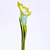 Blumen^Art Glass Calla Blumen 15-17cm Glas Blüten Figur Kunstblumen Dekoration Geschenk