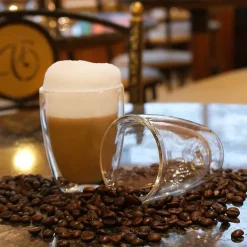 Tassen|Gläser Doppelwandig^Fan Unikate Cappuccinoglas klein Thermo 150ml