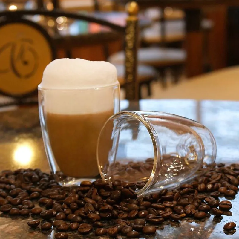 Tassen|Gläser Doppelwandig^Fan Unikate Cappuccinoglas klein Thermo 150ml