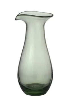 Kanne & Krug^Art Glass Dekanter Thüringer Waldglas grün 1200ml Kanne Karaffe Krug Wein Wasser Handmade