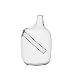 Vasen^Cristalica Dekoglasvase Duftflasche Glasvase Blumenvasen Hanami Kristallglas Transparent