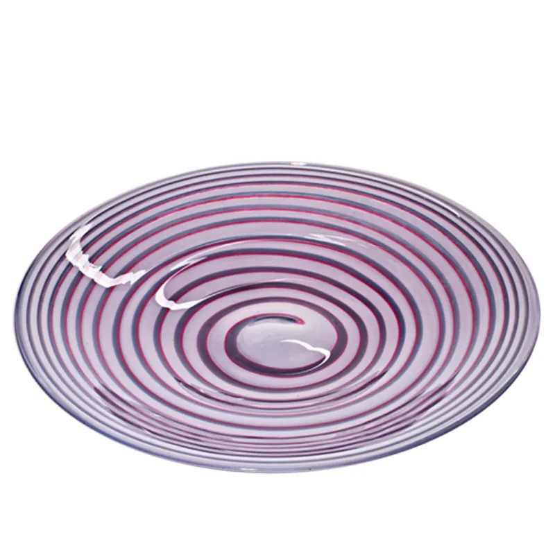 Schalen^Cristalica Handcraft Dekoplatte Freestyle (38 cm)