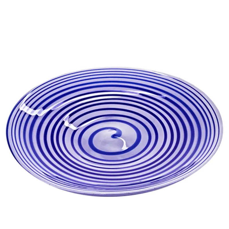 Schalen^Cristalica Handcraft Dekoplatte Freestyle (38 cm)