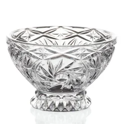 Bonbonieren^German Crystal Dose aus Bleikristall (16 cm)