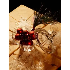 Frauen|Dosen^German Crystal Dose Nadine 13cm, Transparent, aus Bleikristall