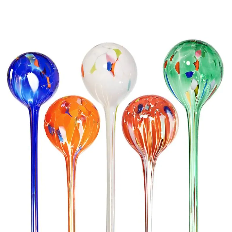 Sonstiges^Art Glass Durstkugel "Gartenflair 1" (9,5cm)