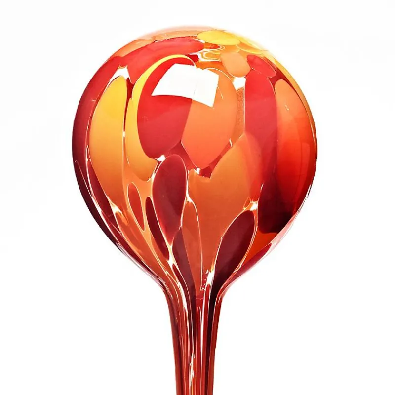 Sonstiges^Art Glass Durstkugel "Gartenflair 1" (9,5cm)