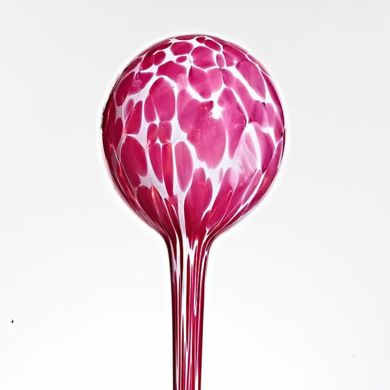 Sonstiges^Art Glass Durstkugel "Gartenflair 1" (9,5cm)